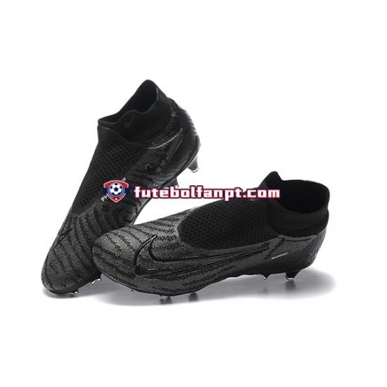 Preto Nike Phantom GX Elite DF Link FG Chuteiras de futebol