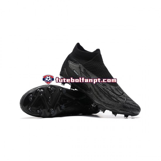 Preto Nike Phantom GX Elite DF Link FG Chuteiras de futebol