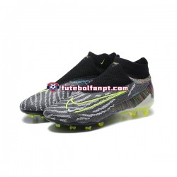 Verde Preto Nike Phantom GX Elite FG Chuteiras de futebol