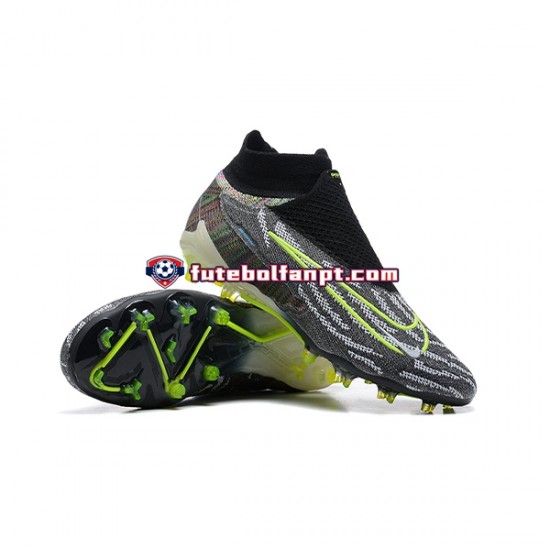 Verde Preto Nike Phantom GX Elite FG Chuteiras de futebol