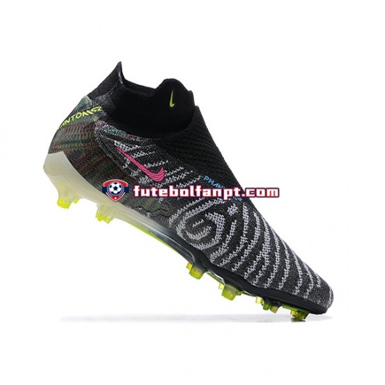 Verde Preto Nike Phantom GX Elite FG Chuteiras de futebol