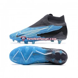 Azul Preto Nike Phantom GX Elite FG Chuteiras de futebol