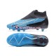 Azul Preto Nike Phantom GX Elite FG Chuteiras de futebol