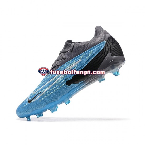 Azul Preto Nike Phantom GX Elite FG Chuteiras de futebol