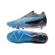 Azul Preto Nike Phantom GX Elite FG Chuteiras de futebol