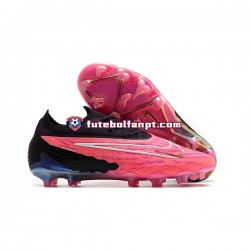 Vermelho Preto Nike Phantom GX Elite FG Chuteiras de futebol