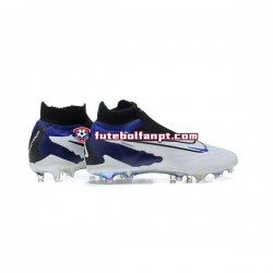 Roxo Branco Preto Nike Phantom GX Elite FG Chuteiras de futebol