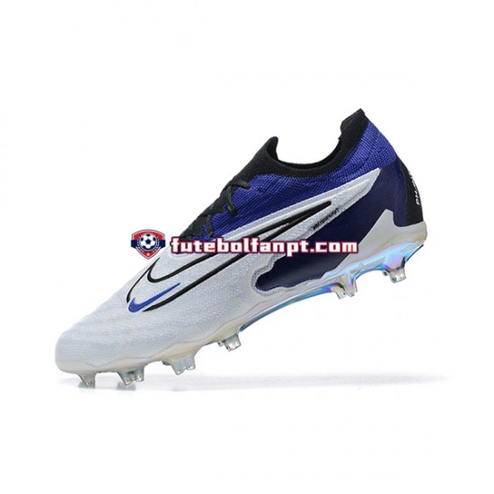 Roxo Branco Nike Phantom GX Elite FG Chuteiras de futebol