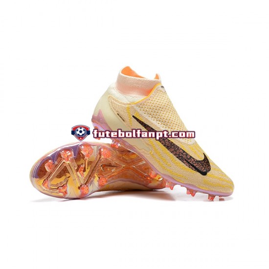 Amarelo Nike Phantom GX Elite FG Chuteiras de futebol