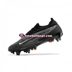 Cinza Preto Nike Phantom GX Elite SG Chuteiras de futebol