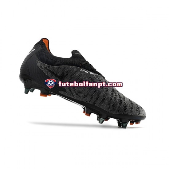 Cinza Preto Nike Phantom GX Elite SG Chuteiras de futebol