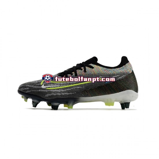 Cinza Verde Nike Phantom GX Elite SG Chuteiras de futebol