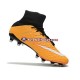 Laranja Preto Nike Phantom Hypervenom 3 Elite DF FG Chuteiras de futebol