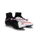 Vermelho Branco Preto Nike Phantom Hypervenom 3 Elite DF FG Chuteiras de futebol