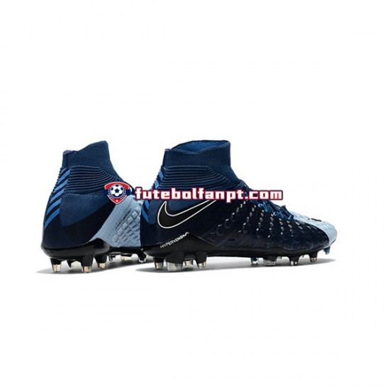 Branco Preto Nike Phantom Hypervenom 3 Elite DF FG Chuteiras de futebol