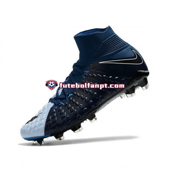 Branco Preto Nike Phantom Hypervenom 3 Elite DF FG Chuteiras de futebol