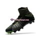 Cinza Preto Nike Phantom Hypervenom 3 Elite DF FG Chuteiras de futebol