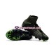 Cinza Preto Nike Phantom Hypervenom 3 Elite DF FG Chuteiras de futebol