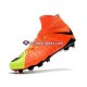 Laranja Amarelo Nike Phantom Hypervenom 3 Elite DF FG Chuteiras de futebol