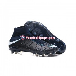 Branco Preto Nike Phantom Hypervenom III Elite DF FG Chuteiras de futebol