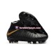 Amarelo Preto Nike Phantom Hypervenom III Elite DF FG Chuteiras de futebol