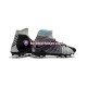 Cinza Preto Nike Phantom Hypervenom III Elite DF FG Chuteiras de futebol