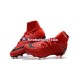 Vermelho Preto Nike Phantom Hypervenom III Elite DF FG Chuteiras de futebol