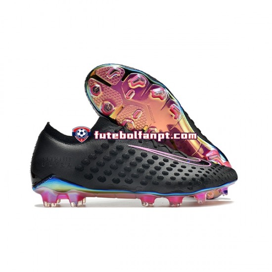 Rosa Preto Nike Phantom Ultra Venom FG Chuteiras de futebol