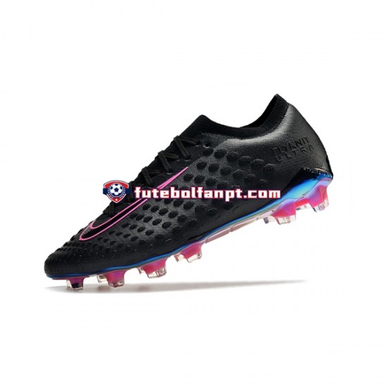 Rosa Preto Nike Phantom Ultra Venom FG Chuteiras de futebol