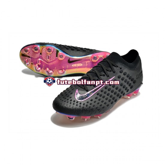 Rosa Preto Nike Phantom Ultra Venom FG Chuteiras de futebol