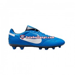 Azul Branco Nike Premier III FG Chuteiras de futebol