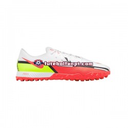 Vermelho Branco Nike React Phantom GT2 Motivation Pro TF Chuteiras de futebol