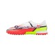 Vermelho Branco Nike React Phantom GT2 Motivation Pro TF Chuteiras de futebol