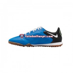 Azul Verde Preto Nike React Tiempo Legend IX Pro TF Chuteiras de futebol