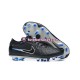 Azul Preto Nike Tiempo Legend 10 Elite FG Chuteiras de futebol