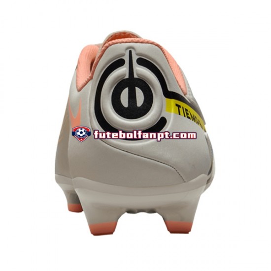 Cinza Laranja Nike Tiempo Legend IX Academy FGMG Lucent Chuteiras de futebol