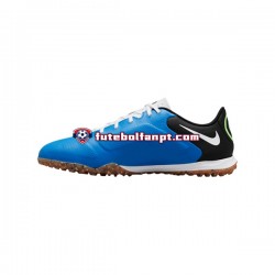 Azul Verde Preto Nike Tiempo Legend IX Academy TF Chuteiras de futebol