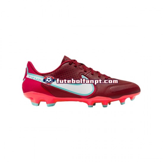 Vermelho Nike Tiempo Legend IX Blueprint Academy FGMG Chuteiras de futebol