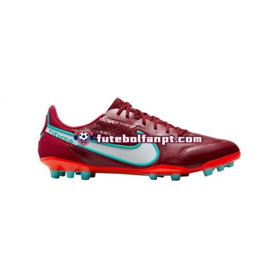 Vermelho Nike Tiempo Legend IX Blueprint Elite AG Pro Chuteiras de futebol