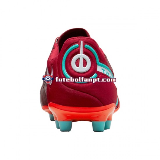 Vermelho Nike Tiempo Legend IX Blueprint Elite AG Pro Chuteiras de futebol