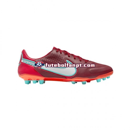 Vermelho Nike Tiempo Legend IX Blueprint Pro AG Pro Chuteiras de futebol