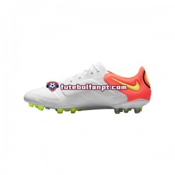 Vermelho Branco Nike Tiempo Legend IX Motivation Elite AG Pro Chuteiras de futebol