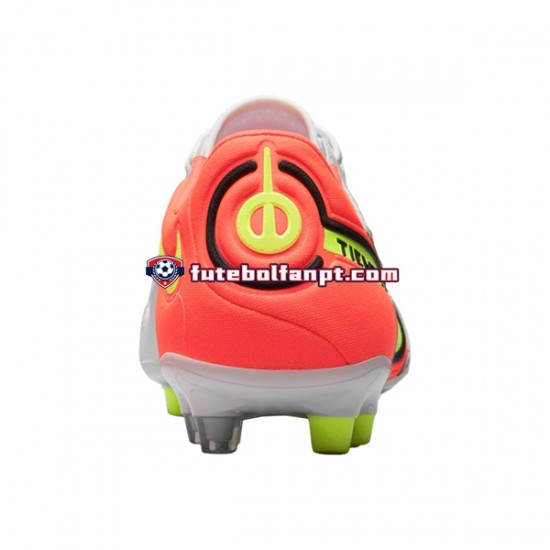 Vermelho Branco Nike Tiempo Legend IX Motivation Elite AG Pro Chuteiras de futebol