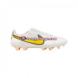 Cinza Laranja Nike Tiempo Legend IX Pro FG Lucent Chuteiras de futebol