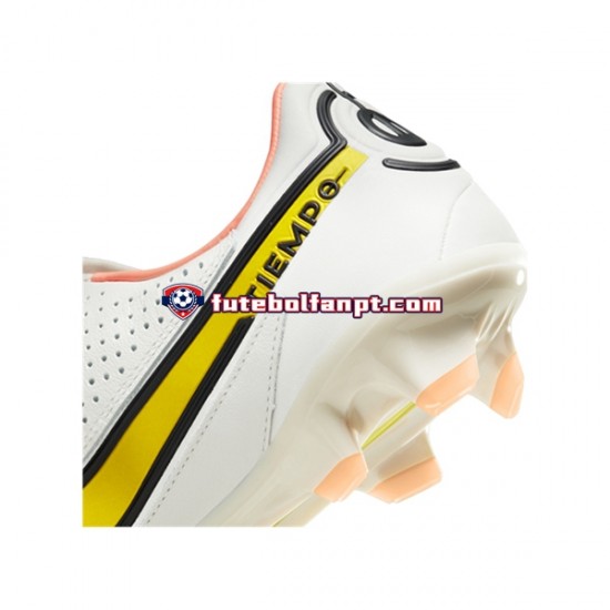 Cinza Laranja Nike Tiempo Legend IX Pro FG Lucent Chuteiras de futebol