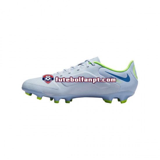 Cinza Nike Tiempo Legend IX Progress Academy FGMG Chuteiras de futebol