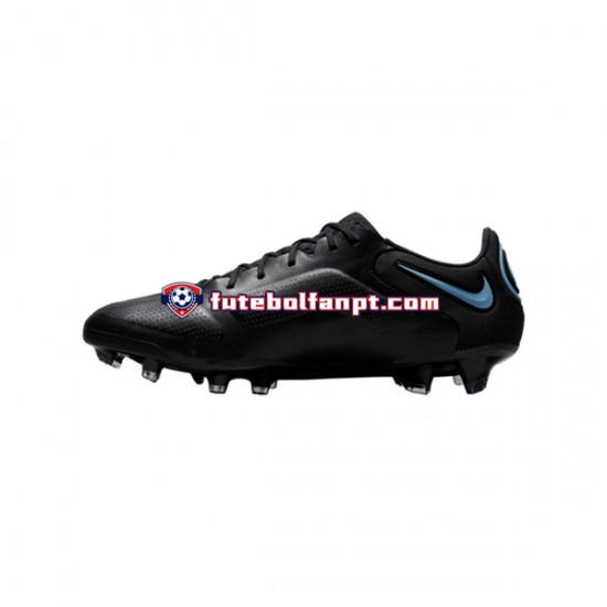 Azul Preto Nike Tiempo Legend IX Renew Elite FG Chuteiras de futebol