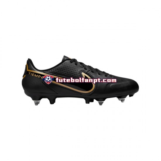 Preto Nike Tiempo Legend IX Shadow Academy SG Pro AC Chuteiras de futebol