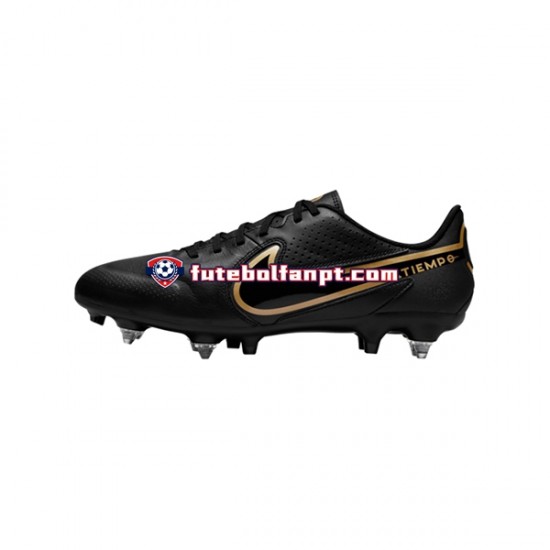 Preto Nike Tiempo Legend IX Shadow Academy SG Pro AC Chuteiras de futebol