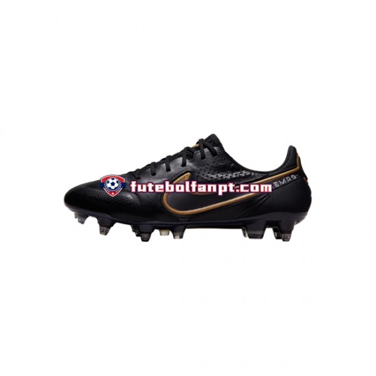 Preto Nike Tiempo Legend IX Shadow Elite SG Pro AC Chuteiras de futebol